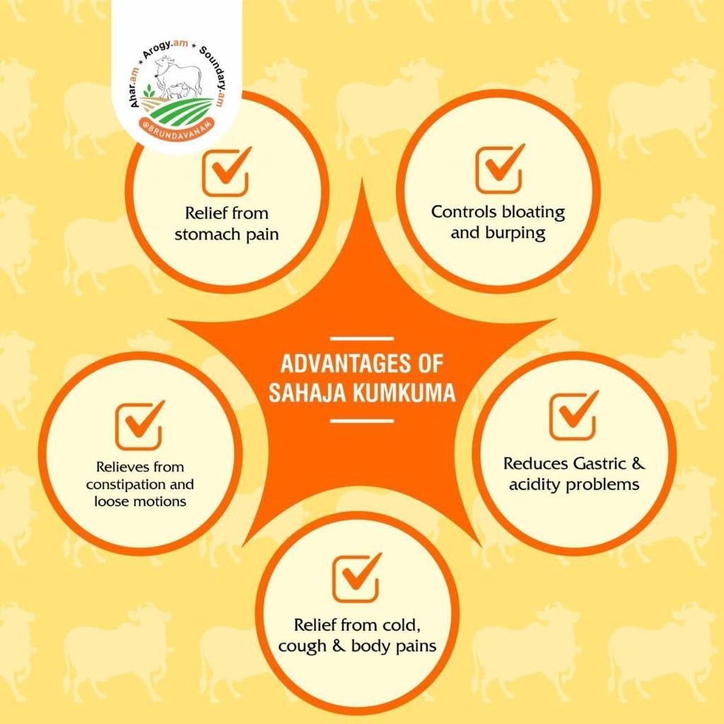Advantages of Sahaja Kunkuma